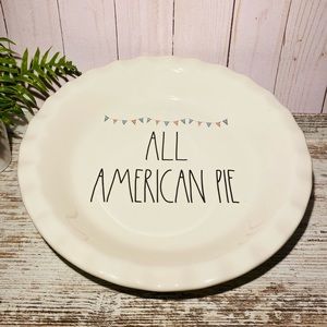 Rae Dunn ALL AMERICAN PIE dish